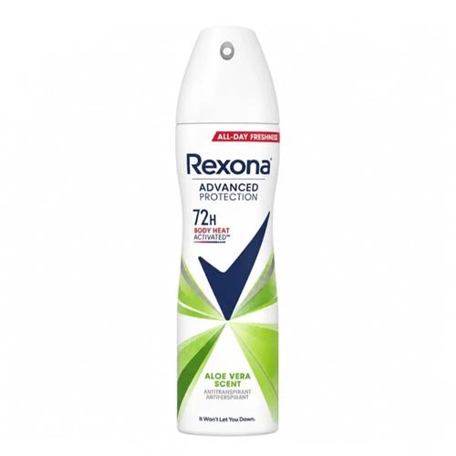 اسپری ضد تعریق زنانه رکسونا مدل Aloe Vera Scent 72H حجم 200 میلی‌لیتر