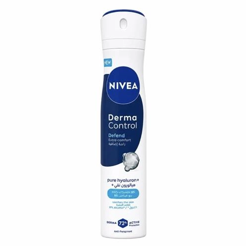 اسپری ضد تعریق نیوا مدل 72H Derma Control Defend حجم 200 میلی لیتر