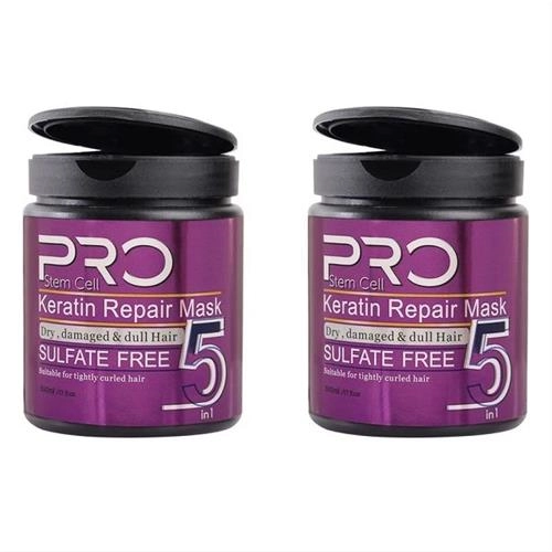 ماسک مو پرو استم سل مدل pro 5in1 حجم 500 میلی لیتر بسته 2 عددی