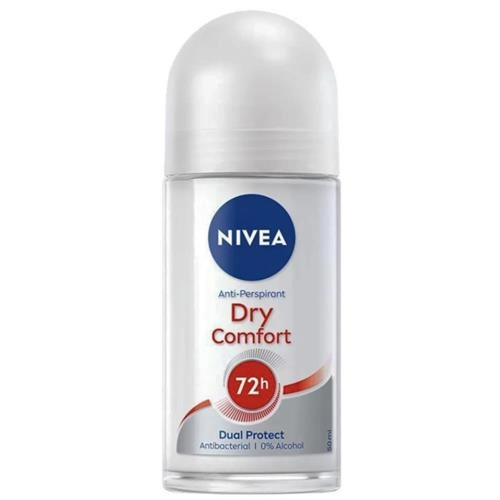 رول ضد تعریق زنانه نیوا مدل Dry Comfort 72 Dual Protect حجم 50 میلی لیتر