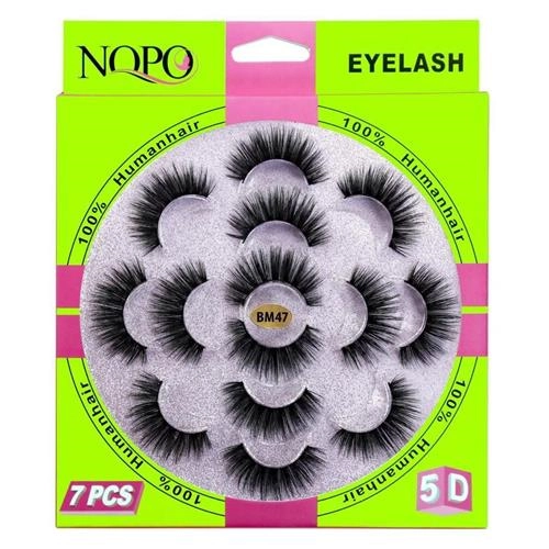 مژه 5 بعدی 7 جفتی نوپو شماره ی 47