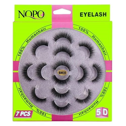 مژه 5 بعدی 7 جفتی نوپو شماره 35