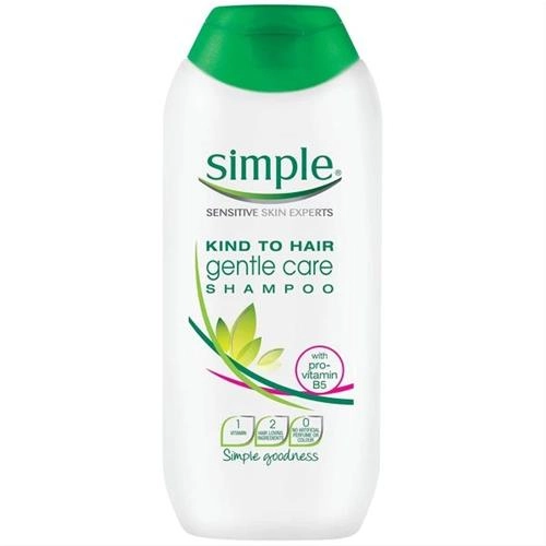 شامپو مو سیمپل مدل Gentle Care حجم 200 میلی لیتر