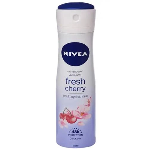 اسپری ضد تعریق زنانه نیوا مدل Cherry Fresh حجم 150 میلی لیتر