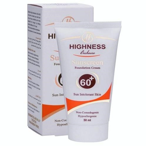 ضد آفتاب بی رنگ SPF60 هاینس 50 میلی لیتر