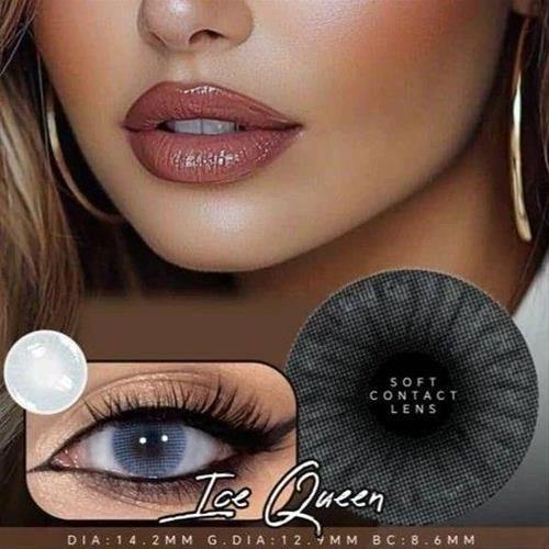 لنز چشم رنگی ایلاردو مدل ICE QUEEN (لنز چشم یخی ایلاردو)