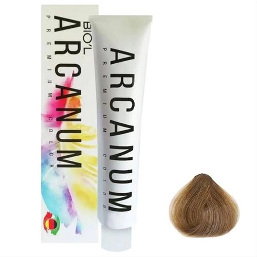رنگ مو آرکانوم مدل Arcanum شماره 9.8 حجم 100 میلی لیتر رنگ بلوند شکلاتی خیلی روشن