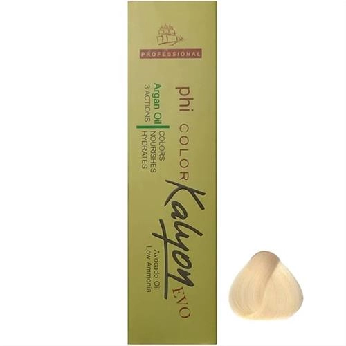 رنگ مو کالیون سری Natural شماره N10 حجم 125 میلی لیتر رنگ بلوند پلاتینه خیلی روشن