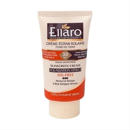 کرم ضدآفتاب رنگی الارو SPF30 بژ طبیعی حجم 40 میلی لیتر