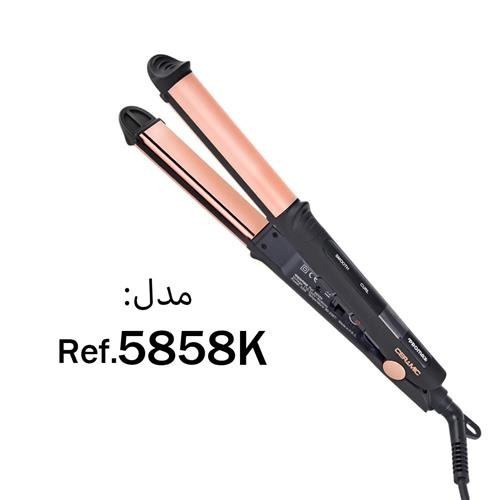 اتو مو و حالت دهنده مو پرومکس مدل 5858K