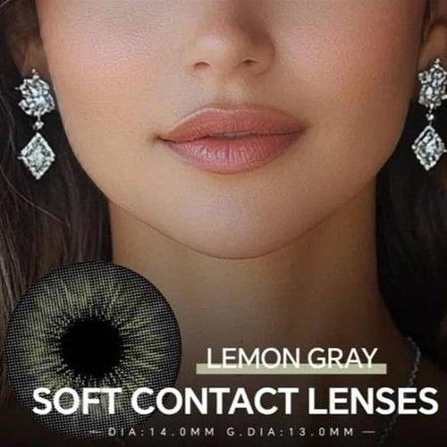 لنز چشم رنگی ایلاردو مدل LEMON GRAY(لنز چشم طوسی سبز ایلاردو)