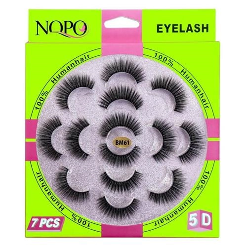 مژه 5 بعدی 7 جفتی نوپو شماره 61