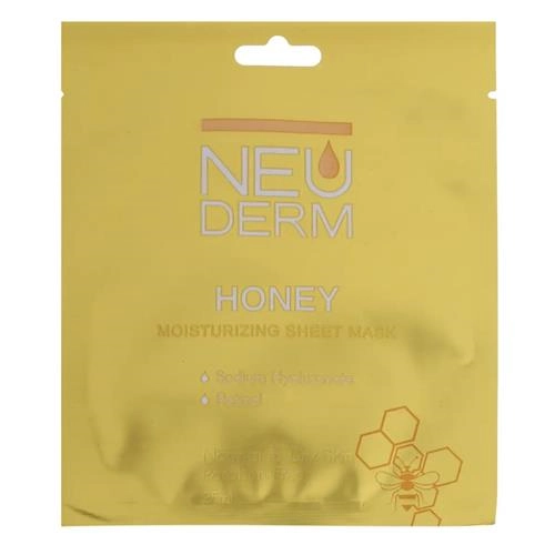 ماسک صورت نئودرم مدل Honey حجم 25 میلی لیتر
