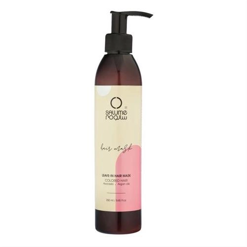 لوسیون مو سالومه مدل Coconut-Oil مناسب برای موهای رنگ شده حجم 250 میلی لیتر