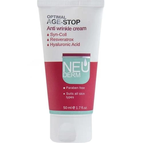 کرم ضد چروک نئودرم مدل Optimal Age-Stop حجم 50 میلی لیتر