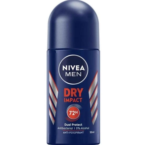 رول ضد تعریق مردانه نیوا مدل Dry Impact 72 Dual Protect حجم 50 میلی لیتر