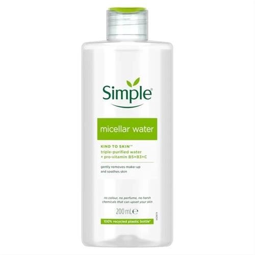 میسلار واتر سیمپل مدل Kind to Skin مناسب انواع پوست حجم 200 میلی لیتر