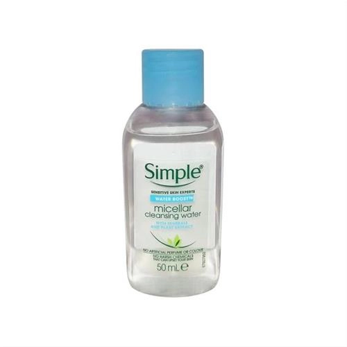 آرایش پاک کن سیمپل مدل Cleansing Water حجم 50 میلی لیتر