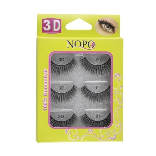 مژه 3جفتی 3 بعدی نوپو شماره 1