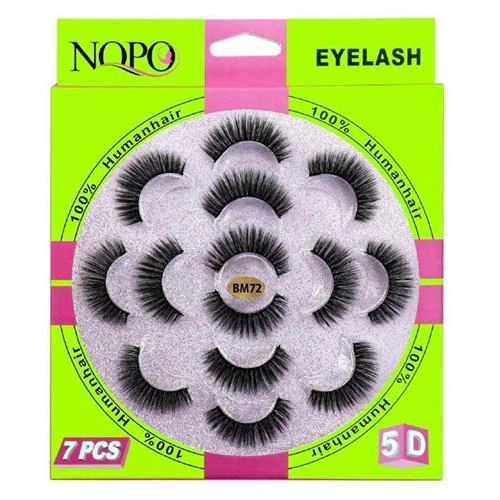 مژه 5 بعدی 7 جفتی نوپو شماره ی 72