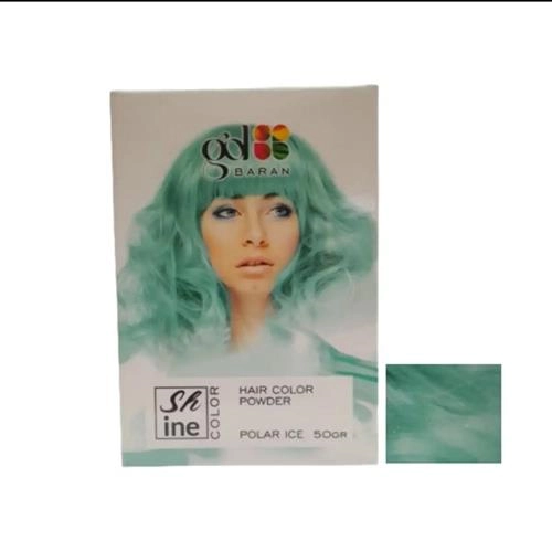 پودر دکلره گلباران مدل GB وزن 50 گرم رنگ یخی قطبی