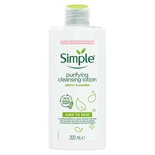 ژل شستشو صورت سیمپل مدل Purifying حجم 150 میلی لیتر