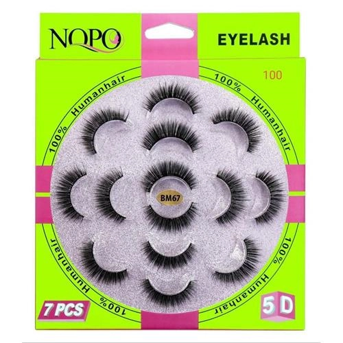 مژه 5 بعدی 7 جفتی نوپو شماره ی 67