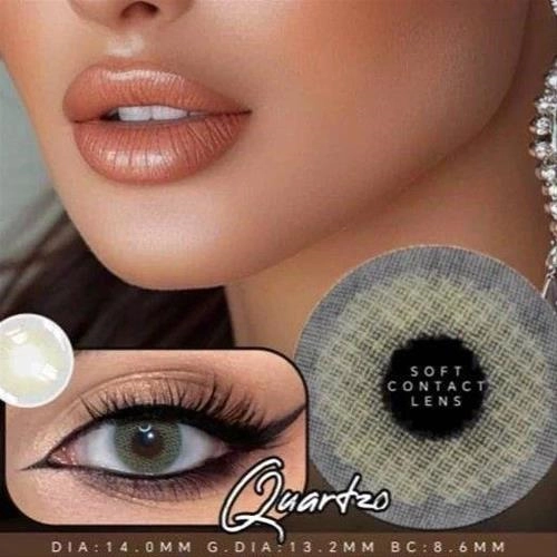 لنز چشم رنگی ایلاردو مدل QUARTZ (لنز چشم رنگی سبز ایلاردو)