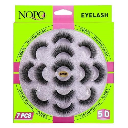 مژه 5 بعدی 7 جفتی نوپو شماره 81