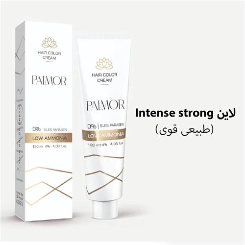 رنگ موی پالمور 120میل لاین intense strong (طبیعی قوی)