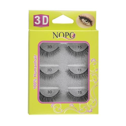 مژه 3جفتی 3 بعدی نوپو شماره 15