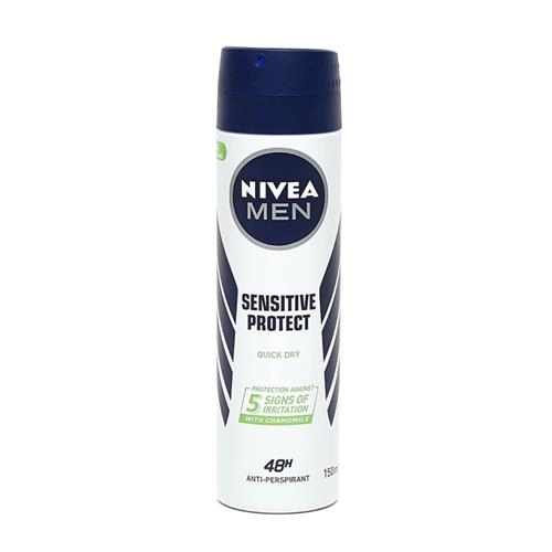 اسپری ضد تعریق مردانه نیوآ مدل Sensitive Protect حجم 150 میلی لیتر