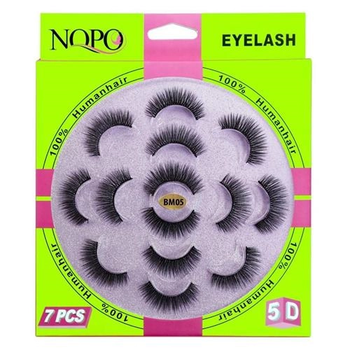 مژه 5 بعدی 7 جفتی نوپو شماره 05