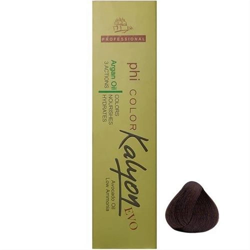 رنگ مو کالیون سری Natural شماره N2 حجم 125 میلی لیتر رنگ قهوه ای تیره