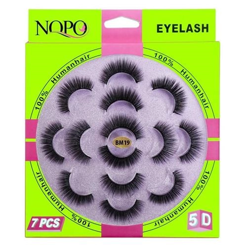 مژه 5 بعدی 7 جفتی نوپو شماره ی 19