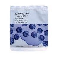 ماسک صورت ورقه ای بلوبری بیوتی آکوا (BEAUTI AOUA)