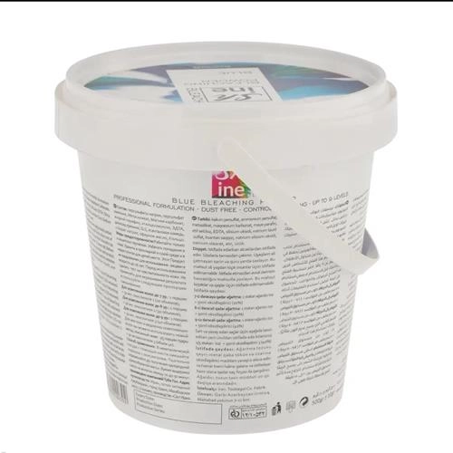 پودر دکلره گلباران مدل shine وزن 500 گرم رنگ آبی