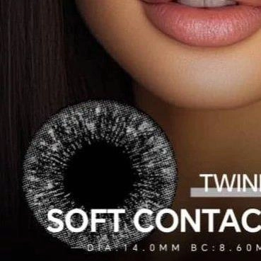 لنز چشم رنگی ایلاردو مدل TWINKLE GRAY (لنز چشم طوسی آبی ایلاردو)