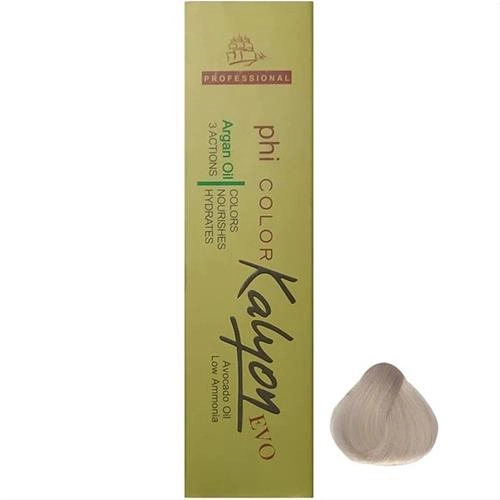 رنگ مو کالیون سری Smoky شماره C10 حجم 125 میلی لیتر رنگ بلوند نقره ای پلاتینه