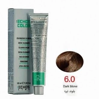 رنگ مو اچ اس لاین شماره 6.0 حجم 100 میلی لیتر رنگ بلوند تیره