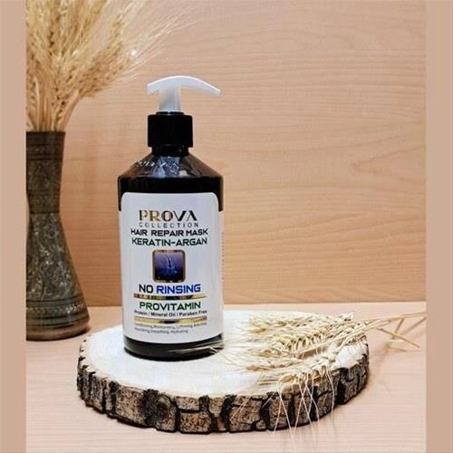ماسک مو 500 میلی پمپی کراتین -آرگان (داخل حمام) پرووا