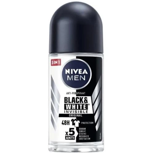 رول ضد تعریق مردانه نیوا مدل BLACK AND WHITE Orginal 5x1 حجم 50 میلی لیتر