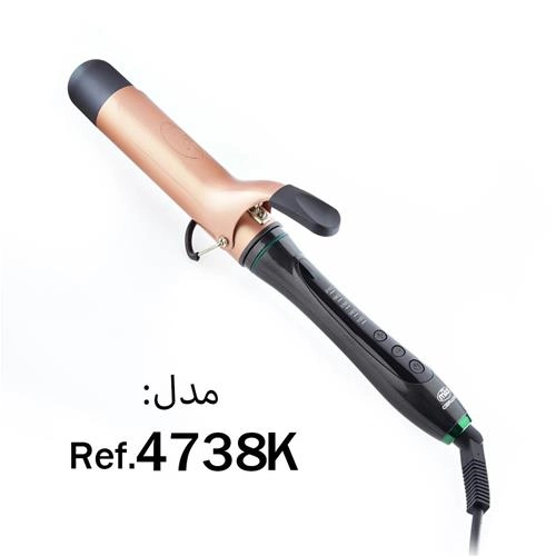فرکننده مو سرامیکی کراتین با قطر 38 میلیمتر مدل 4738K