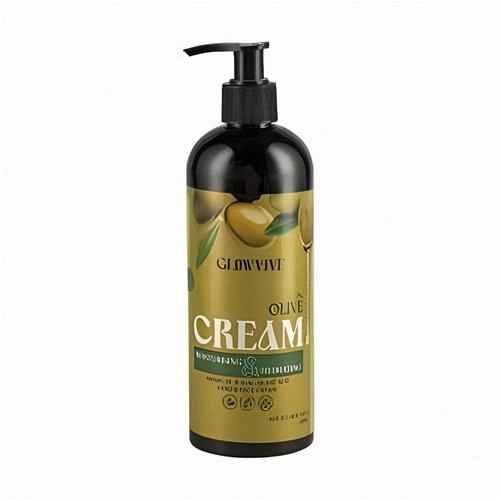 کرم مرطوب کننده دست و صورت گلووایو مدل زیتون مناسب برای انواع پوست وزن 400 گرم