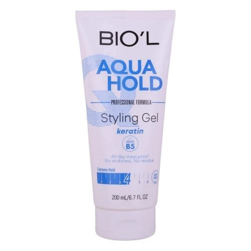 ژل مو تیوپی بیول مدل AQUA HOLD حجم 200 میل