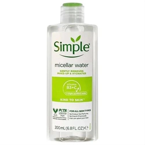میسلار واتر سیمپل مدل Vitamin B3 C حجم 200 میلی لیتر