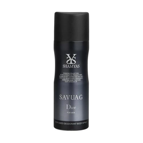 اسپری خوشبوکننده بدن مردانه شمیاس رایحه ساواج (Sauvage ) حجم 200 ml